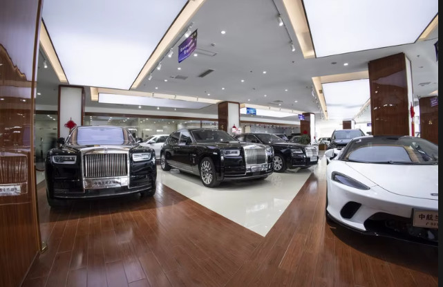 AVIC Lantian AUTOMOBILE SALES&SERVICE (SHANGHAI) Co., Ltd. ligne de production en usine