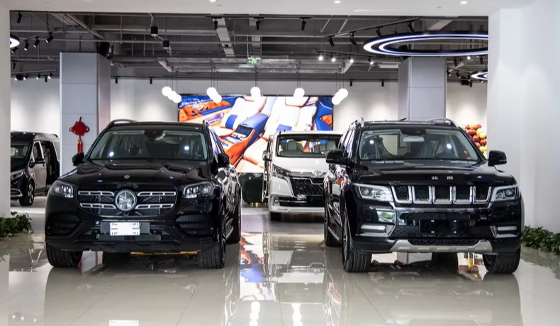 AVIC Lantian AUTOMOBILE SALES&SERVICE (SHANGHAI) Co., Ltd. ligne de production en usine