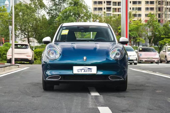 Un véhicule électrique à 5 portes et 5 sièges.
