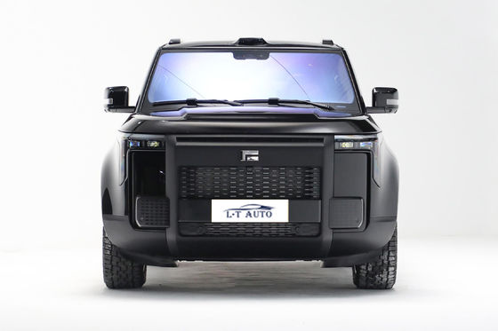 Version 2024 BAIC Jishi 01 SUV moyen et grand Stone 01 EV Hybrid Car avec 7 sièges Luxe