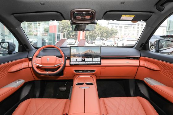 Voiture de luxe Changan Deepl S7 Hybrid EV Auto avec le volant à gauche et l'empattement de 2900 mm