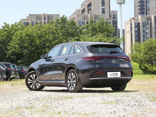 Véhicule électrique énergétique 2024 Mercedes EQC 350 en rouge avec batterie au lithium-ion ternaire