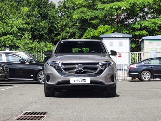 Vitesse maximale 180 Km/h Mercedes Ben-Z EQC 350 Pure SUV électrique Luxe intérieur en bleu