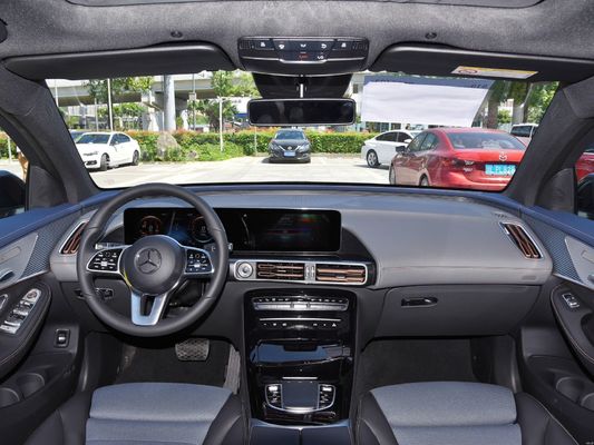 Vitesse maximale 180 Km/h Mercedes Ben-Z EQC 350 Pure SUV électrique Luxe intérieur en bleu