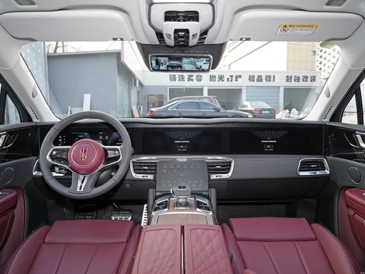 Hongqi E-hs9 2023 2024 à six places véhicule électrique phare équipé d'une base de roues de 3110 mm