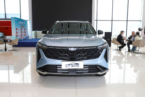 Modèle 2024 Geely Boyue1.5TD DCT SUV 5 sièges FWD voiture hybride à gaz avec avant 4 arrière 4 radar