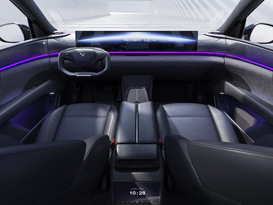 Geely Jiyue 01 batterie au lithium ternaire à double moteur 4 roues motrices SUV de luxe AI Car Robot EV 2024
