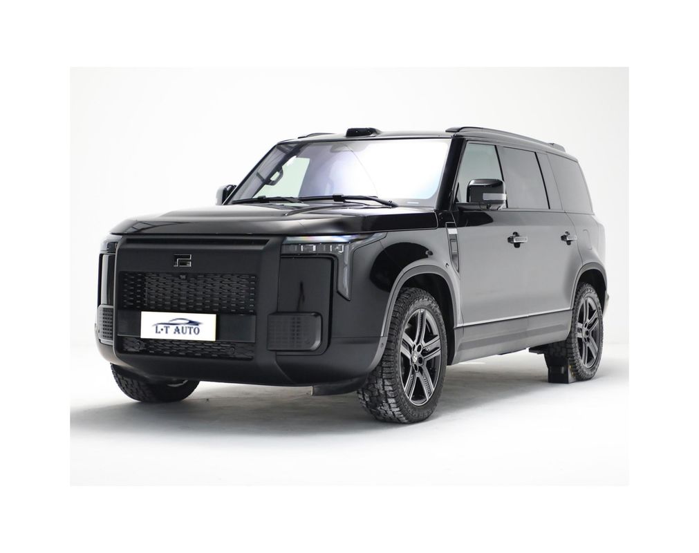 Version 2024 BAIC Jishi 01 SUV moyen et grand Stone 01 EV Hybrid Car avec 7 sièges Luxe