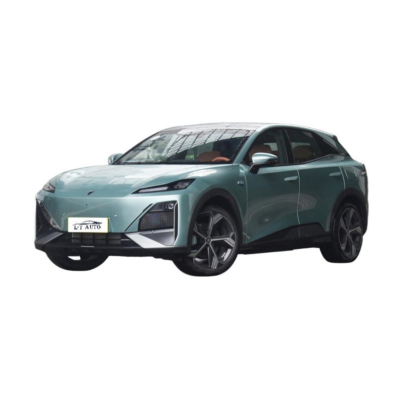 À gauche Changan bleu foncé Deepal S7 SL03 5 portes 5 sièges SUV Autos électriques à longue portée