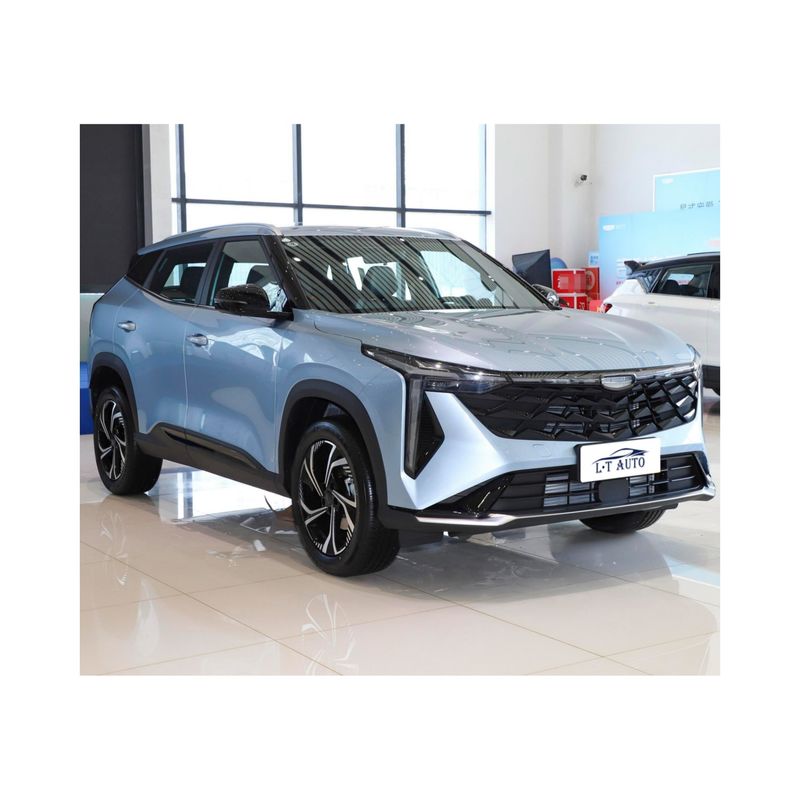 Modèle 2024 Geely Boyue1.5TD DCT SUV 5 sièges FWD voiture hybride à gaz avec avant 4 arrière 4 radar
